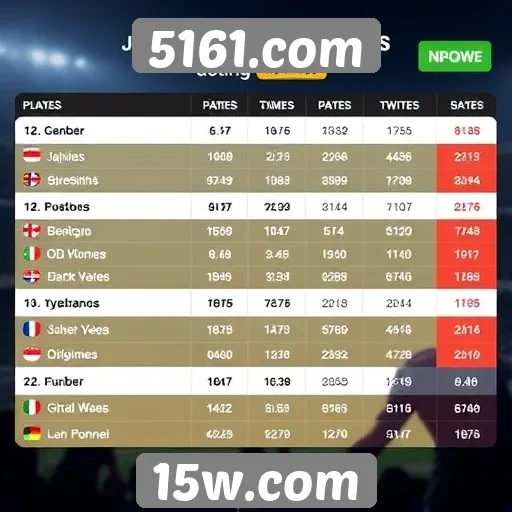 Estatísticas de jogadores ativos no 5161.com